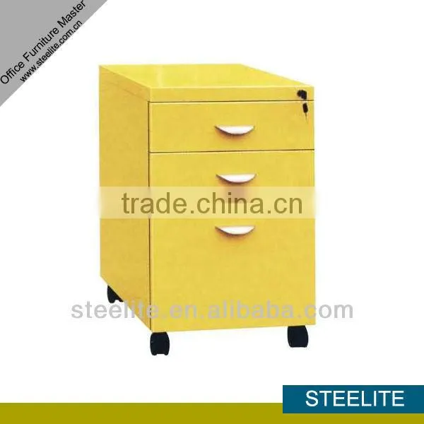BL-05 Common Under Desks 3 Drawer locking mobile storage cabinet