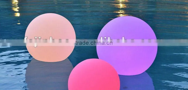 waterproof colorful led ball