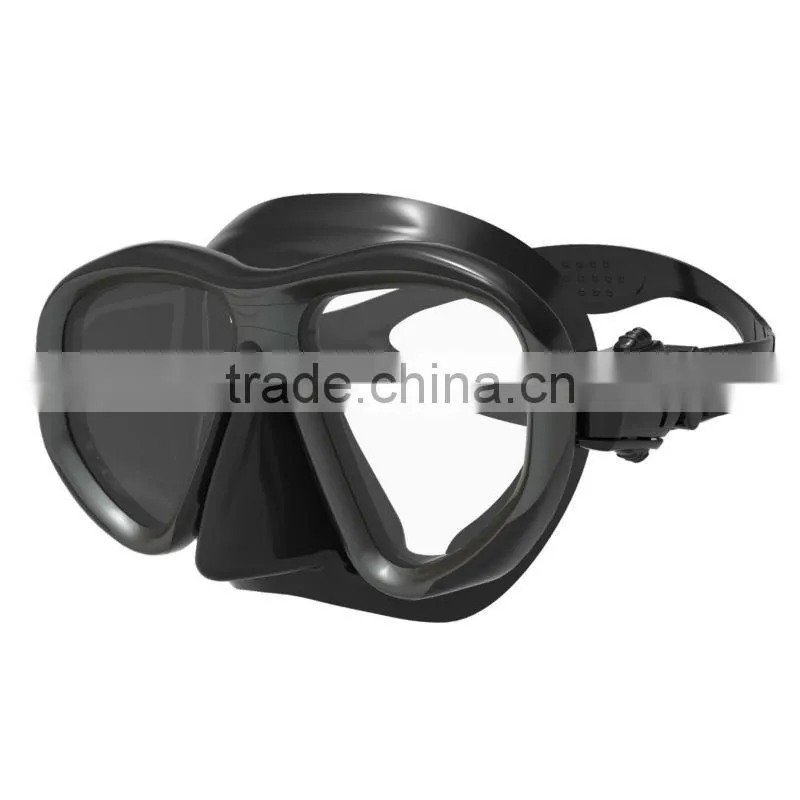 New Proffessional TEMPERED GLASS ,Diving Mask,face plates(MK-2400)