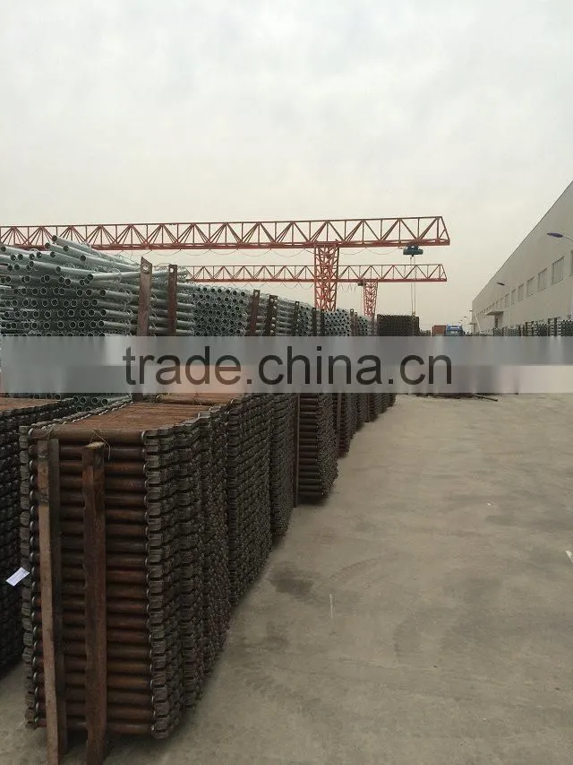 High Quality Q345 Metal Standard Galvanized Ringlock Diagonal Brace