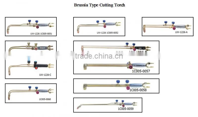 Russian Type No Fire Back Gas Cutting Torch UW-1226
