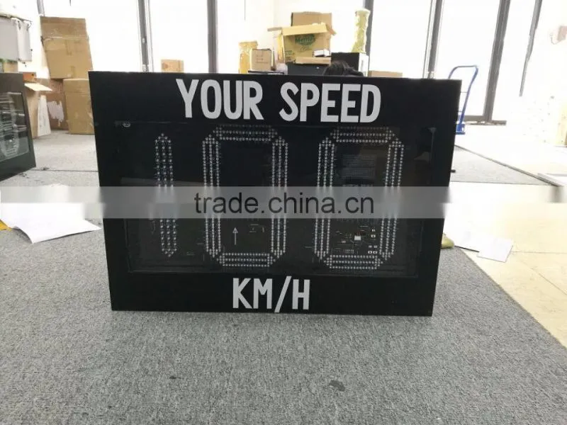 Traffic Highway Radar Display Sign Radar Speed Limit Sign