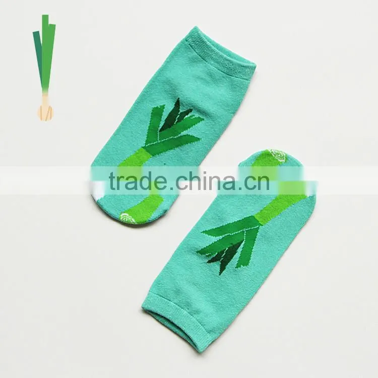 2015 Top Selling Fruits And Vegetables Pattern Fashion Socks Creative Winter Socks Custom Print Socks