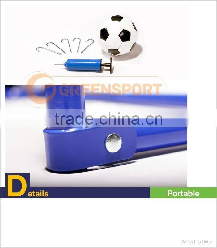 GSSGMN Quick folding indoor mini soccer goal set with ball