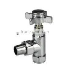 RADIATOR VALVE WITH CROSS HANDLE