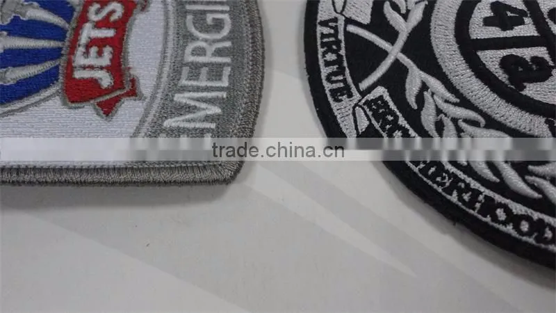 Custom Embroidery Patches, Reasonable price Embroidered Patches