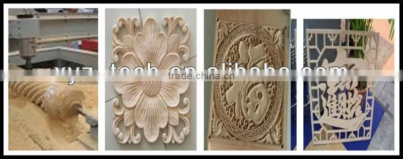 XJ1212 china cnc advertising router machine for mold making with CE&BV&ISO