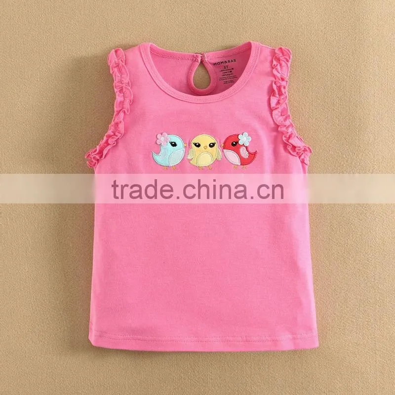 Fashion mom and bab Branded Girls Shirts Guangzhou Supplier