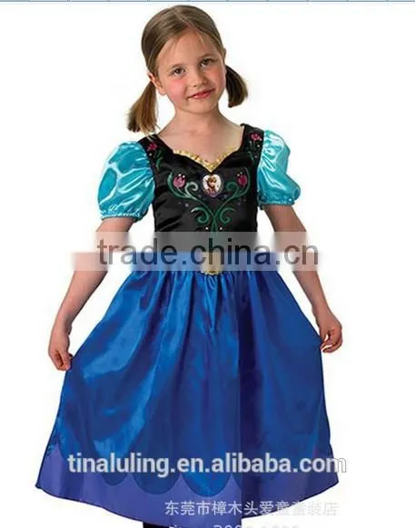 girls costume dress fashion children wedding dress baby dress
