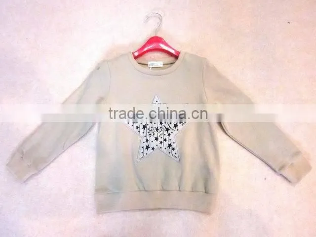 hotsale cute star design child knit sweater