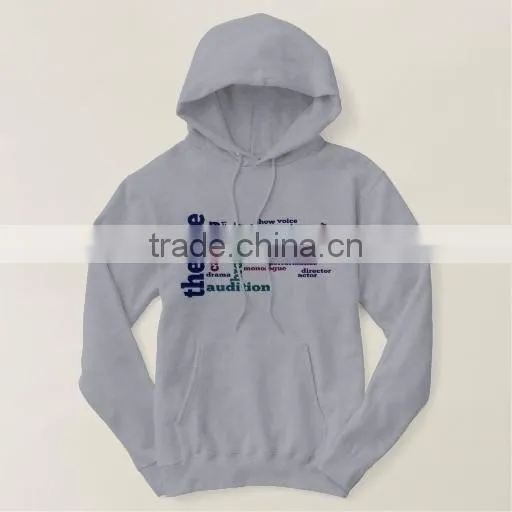 2016 latest pullover print cotton hoodies sweatshirt