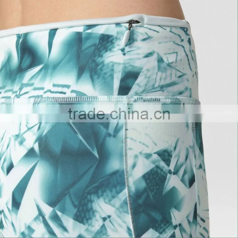 Custom Wholesale Gym Fitness & Body Building Yoga Wear Printed Shorts For Women