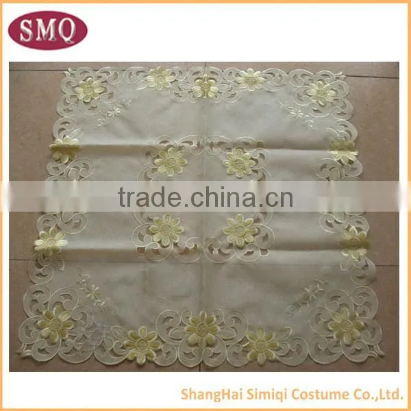 hot selling new design embroidery waterproof outdoor tablecloth