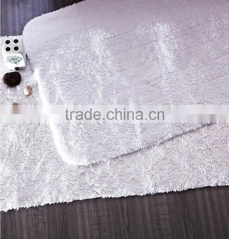 2014 New design customized cheap cotton rugs & bathmat