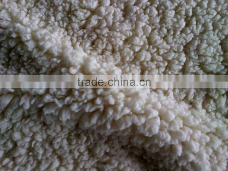 Hot Sale Super Soft Solid Sherpa fleece fabric