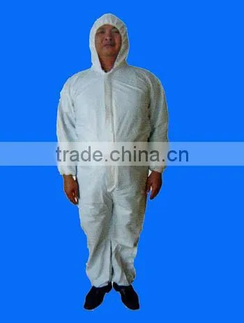 non woven coverall/disposable coverall/working coverall with lowest price