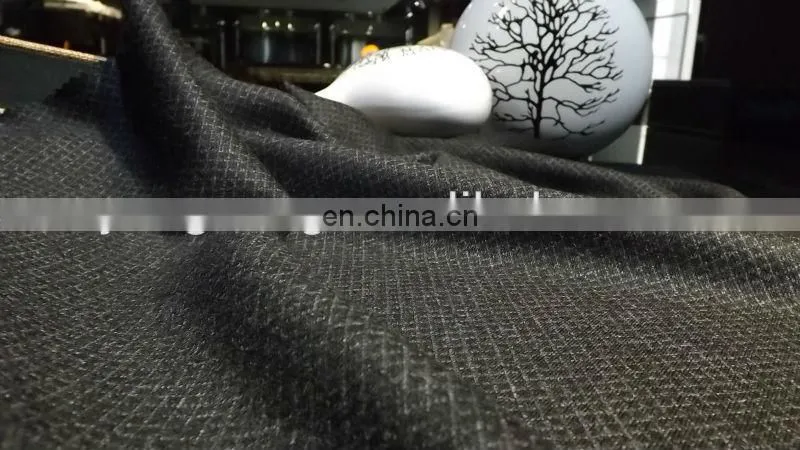 Kint Jacquard cotton wool viscose blend fabric