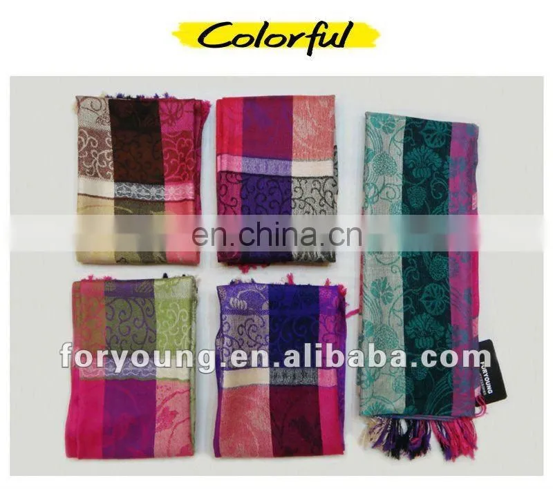 lady winter pashmina fashion scarf 2012