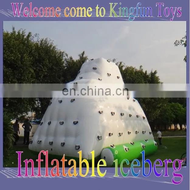 hot inflatable water park equipment, inflatable water iceburg