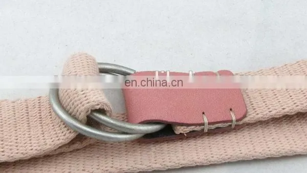 Canvas Belt For Women Brass Belt Buckle