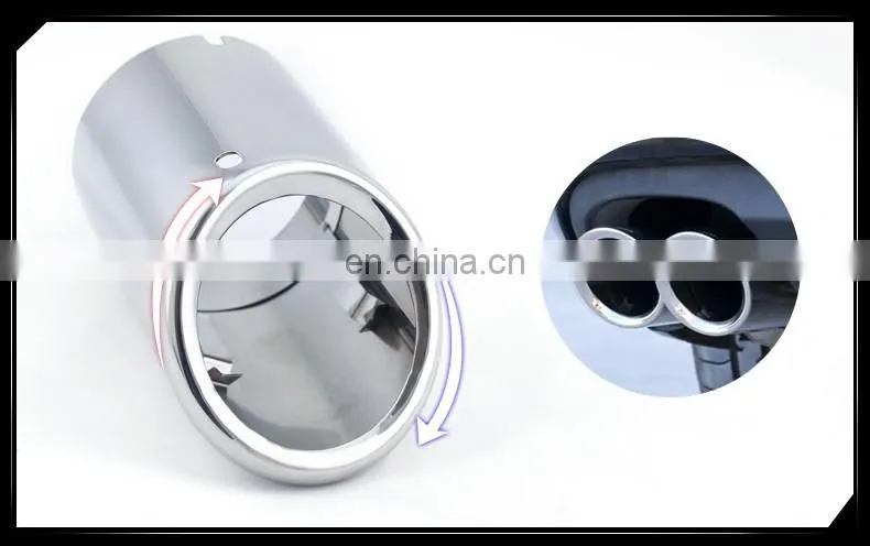A6L exhaust tip Q3Q5Q7A3A5 original exhaust pipe modified A4L exhaust tip