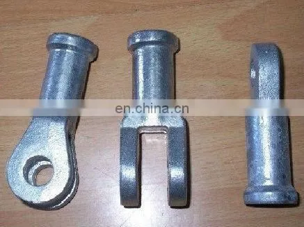Gas Spring Rod End with Clevis U fork and End Fitting