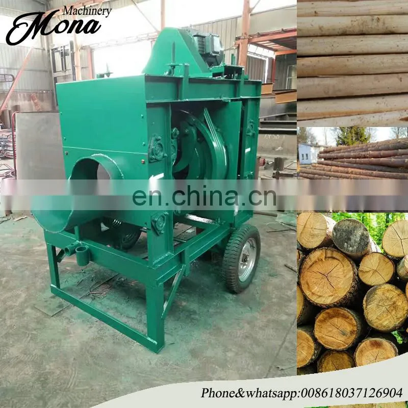 Eucalyptus wood debarking machine/wood peeling machine