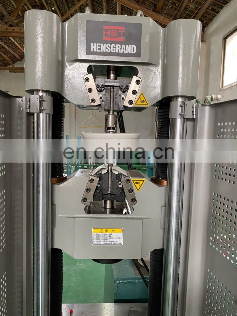 Hydraulic High Voltage Porcelain Insulator Tensile Compression Bending Testing Machine