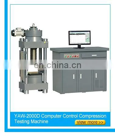 Hot sales 2000KN digital display concrete compression testing machine