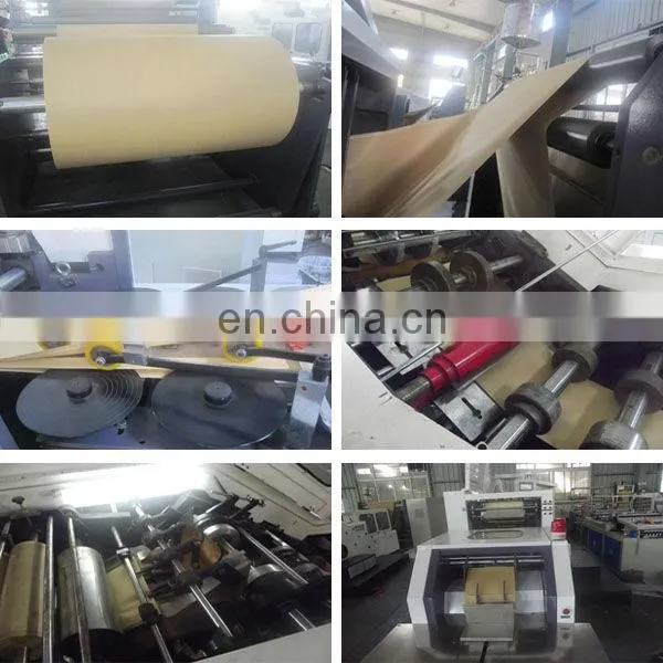 HAS VIDEO Square bottom gift paper bag making machine price