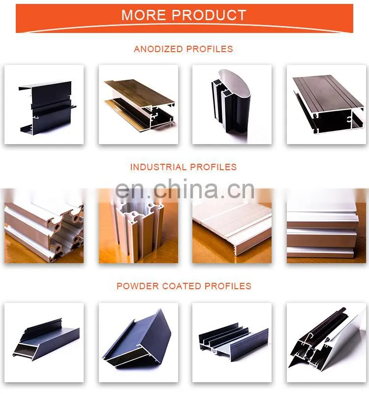 P10 led display aluminium spandrel profiles 6063