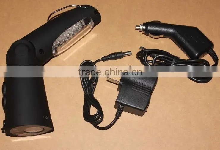 Magnetic 21+5led rechargeable light