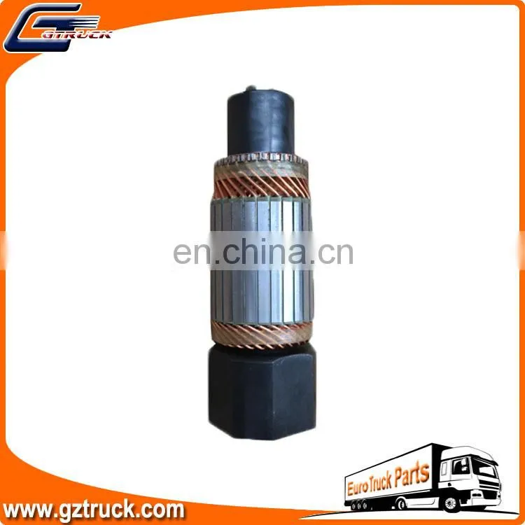 Heavy Duty Spare Parts Starter Armature OEM 5000816636 for Renault Truck