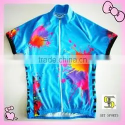 sublimated short sleeves cycling jersey