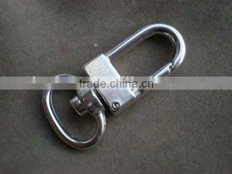 Metal snap hooks for bags