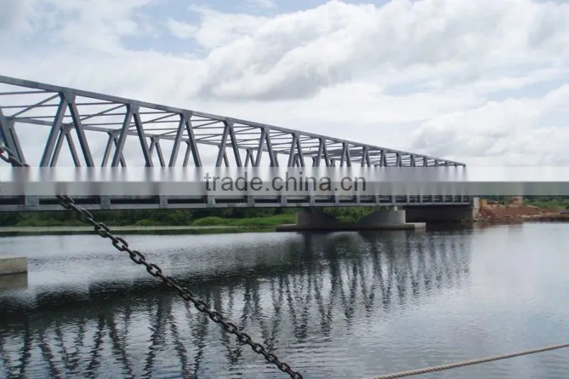 Economic easy installation steel trestle with light frame structural