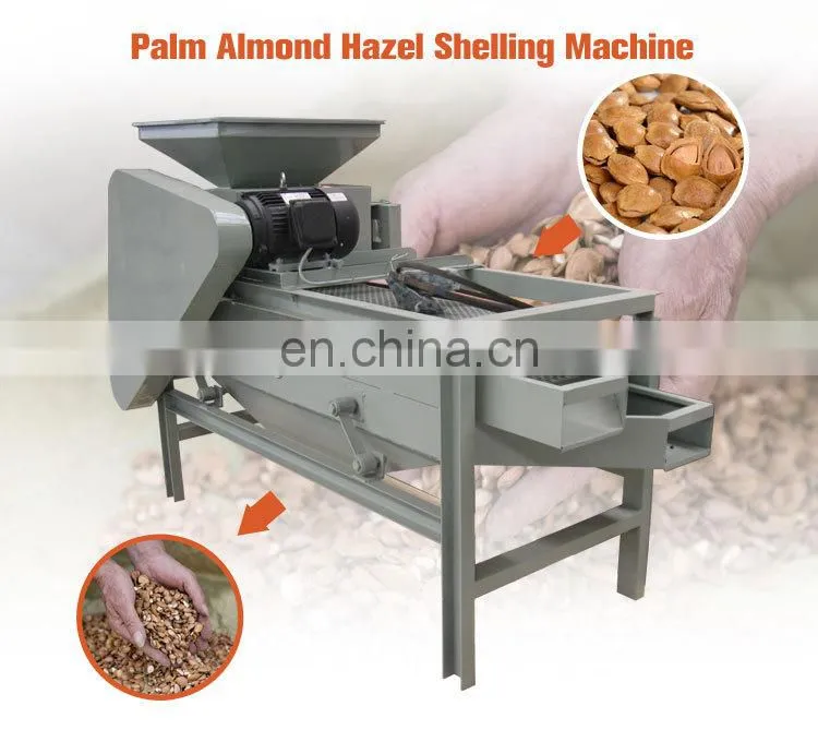 apricot kernel crusher dehuller crushing machine