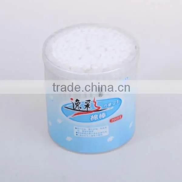 Round shaped box packing cotton swab
