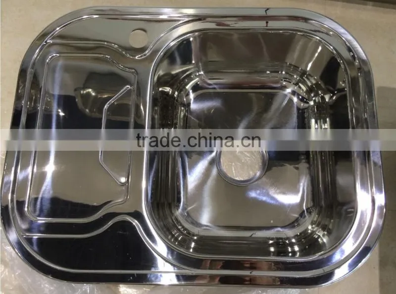 6349#stainless steel kitchen sink russian design
