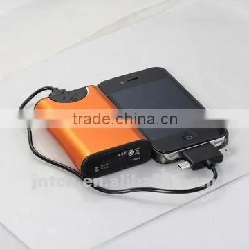 5V 6000mah +LED Accent light Portable/Emergency back up battery One year warranty