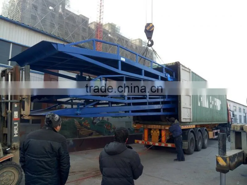 Mobile container loading ramp dock for sale