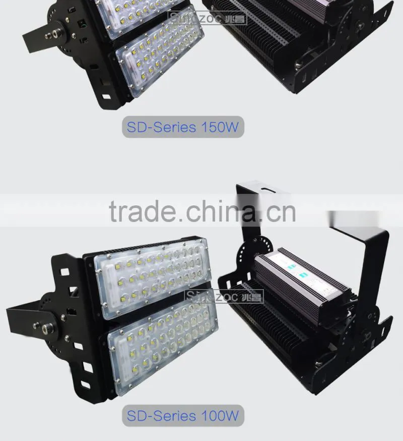 Sinozoc IP65 AC85-265V outdoor waterproof led tunnel light 200W led tunnel lamp 50W 100W 300W 150w led tunnel light