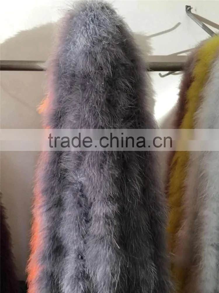 Factory Wholesale 100/100 Real Turkey Fur Raw Material
