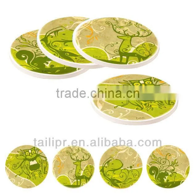 High quality Hotel used Coaster printing *C20130323-10