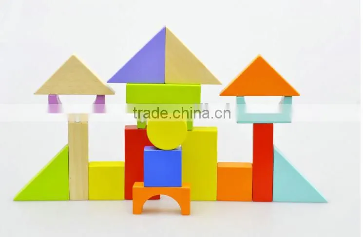 Unique baby walker wooden push toys with blocks for toddlers