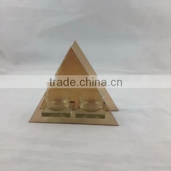 2015 new infinity cheapest glass tealight holder