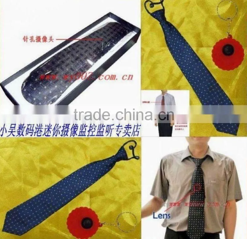 Neckties 720p Hidden 4G spy tie Camera Mini Camcorder audio video recorder mini hidden camera with remote control Detection DVR