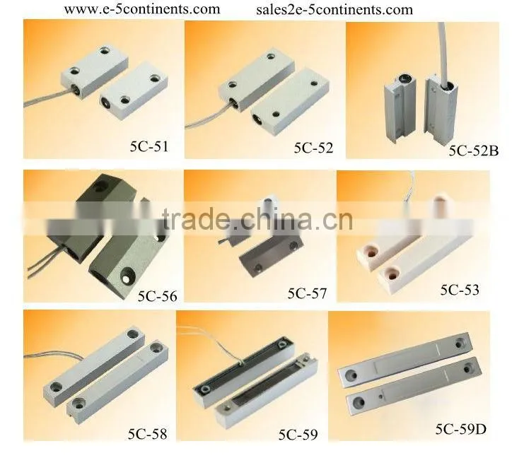 E-5continents 5C-58 garage door magnetic switch alloy zinc case