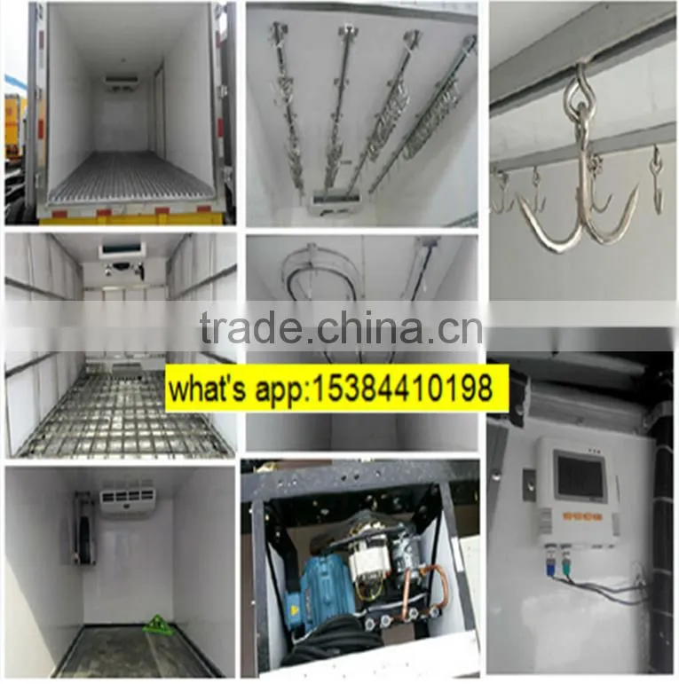 Refrigerated truck for meat /meat hook refrigerator truck