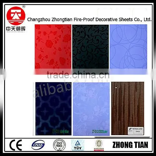 Plywood HPL;kitchen laminate sheets/HPL Sheet (solid color series)4*8